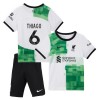 Maillot de Supporter Liverpool Thiago 6 Extérieur 2023-24 Pour Enfant